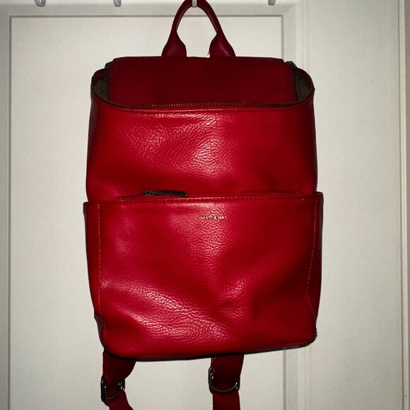 Matt & Nat Red Backpack MED - Picture 1 of 1